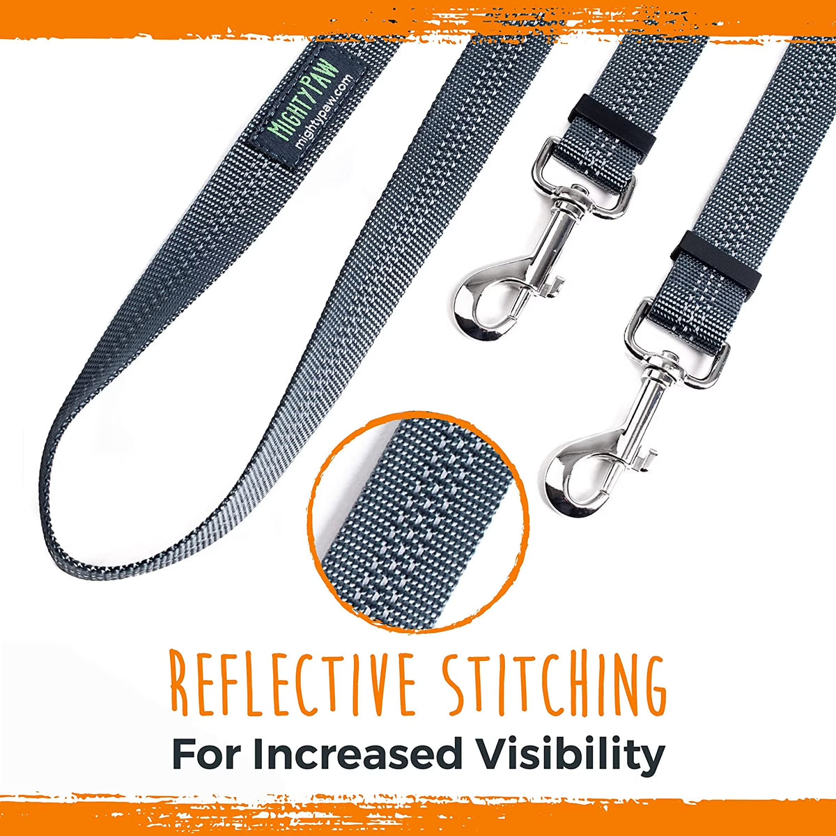 Double Dog Leash, Two Dog Adjustable Length Dog Lead, No-Tangle Leash for 2 Dogs