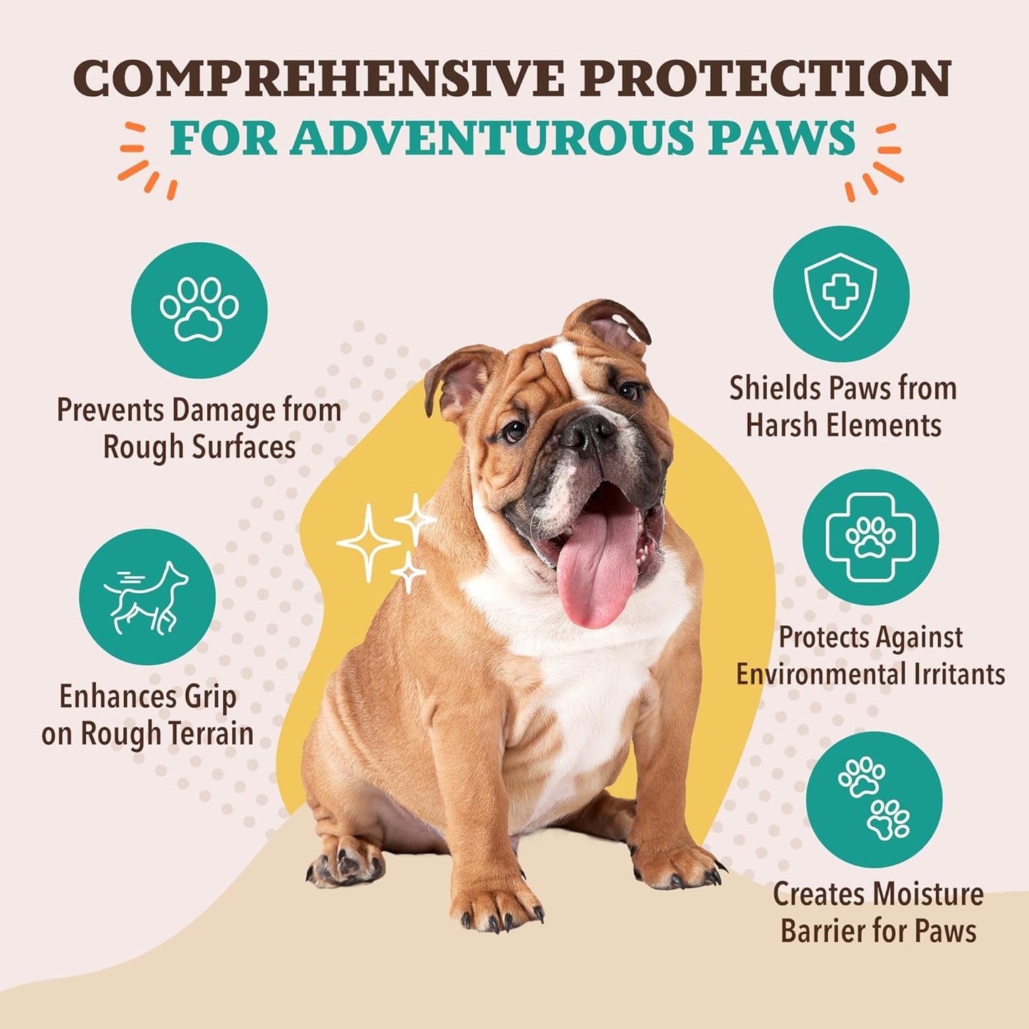 Pawtection Dog Paw Wax – 0.15 Oz Stick