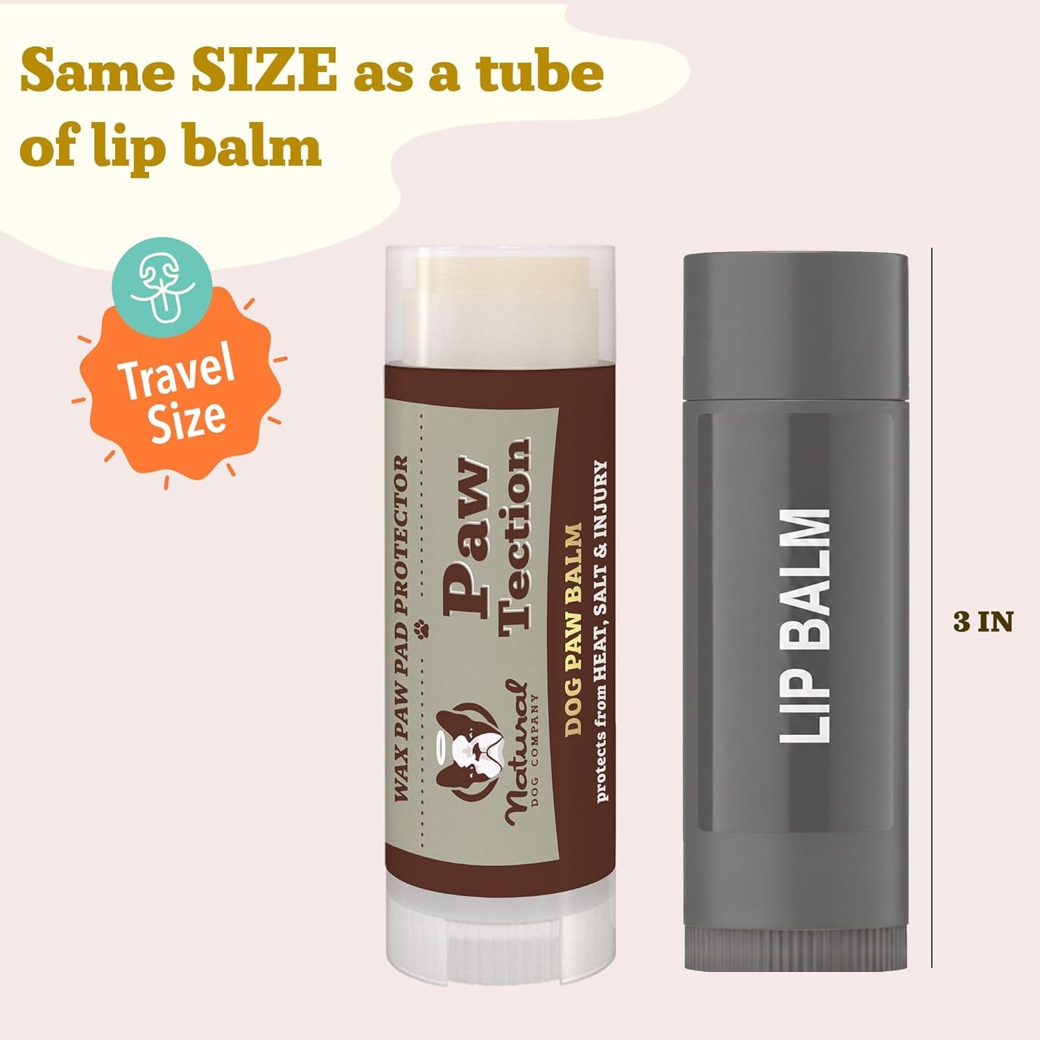 Pawtection Dog Paw Wax – 0.15 Oz Stick