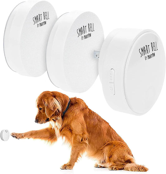 Weatherproof Door Mounted Smart Pet Doorbell, 2 Activators